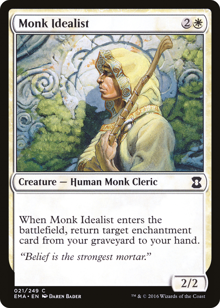 Monk Idealist (EMA-021) [Eternal Masters] Foil