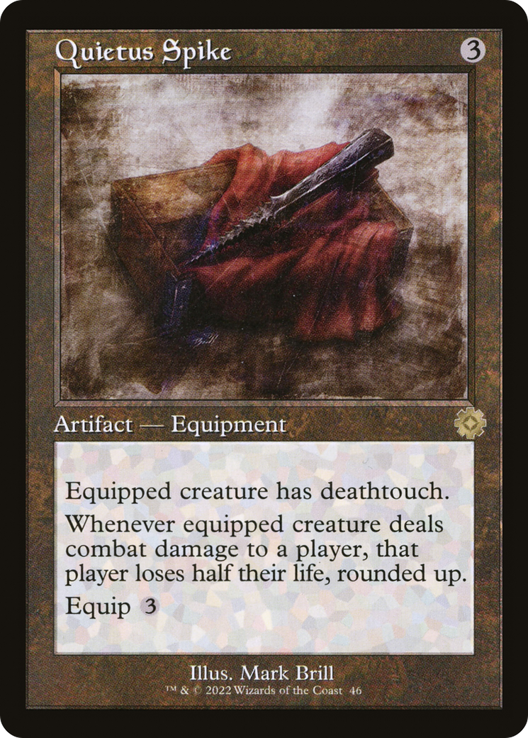 Quietus Spike (BRR-046) [The Brothers' War Retro Artifacts]