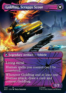 Goldbug, Humanity's Ally // Goldbug, Scrappy Scout (BOT-025) [Transformers]: (shatteredglass, convertdfc) (Borderless)