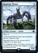 Roaming Throne (PRE-258S) [The Lost Caverns of Ixalan Promos] Foil