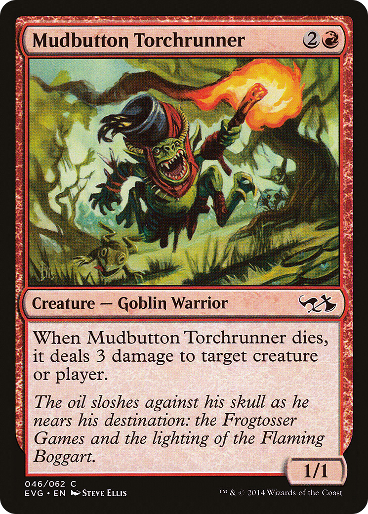 Mudbutton Torchrunner (DD3-046) [Duel Decks Anthology: Elves vs. Goblins]