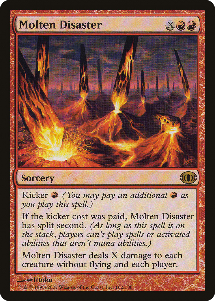 Molten Disaster (FUT-102) [Future Sight]