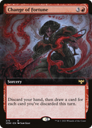 Change of Fortune (Extended Art) (VOW-375) [Innistrad: Crimson Vow]