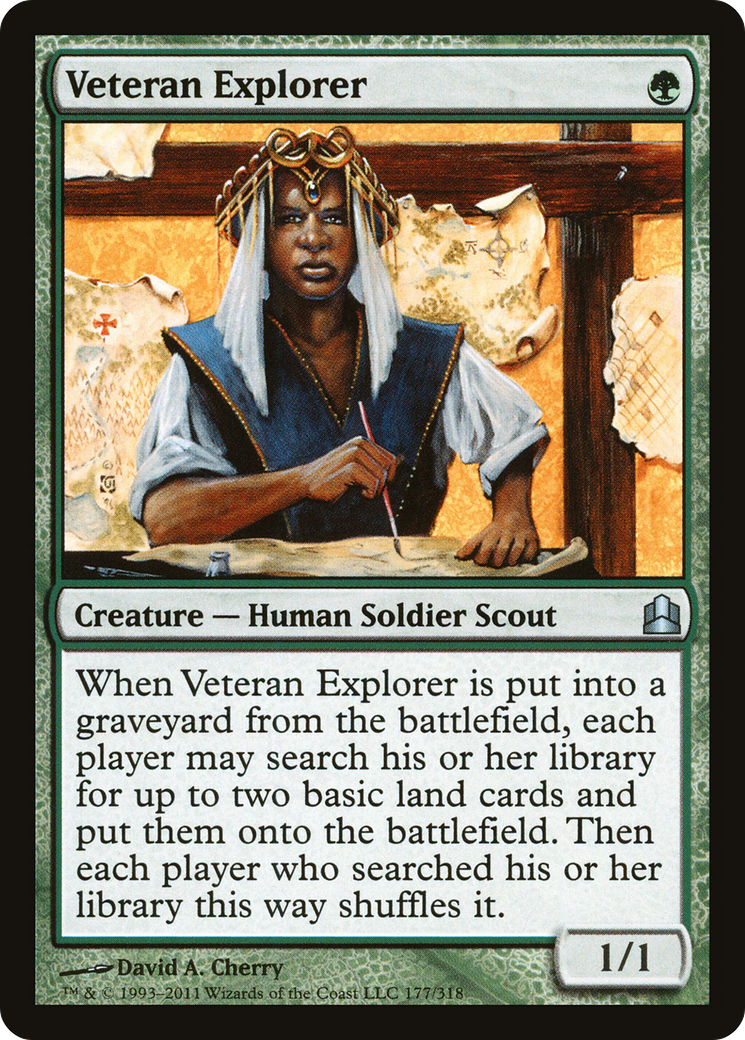 Veteran Explorer (CMD-177) [Commander 2011]