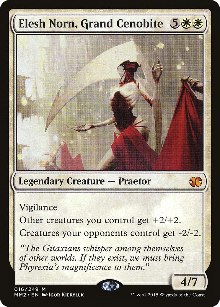 Elesh Norn, Grand Cenobite (MM2-016) [Modern Masters 2015]