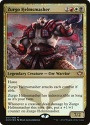 Zurgo Helmsmasher (DDN-001) [Duel Decks: Speed vs. Cunning] Foil