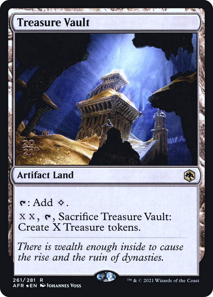 Treasure Vault (PRE-261S) [Adventures in the Forgotten Realms Promos] Foil