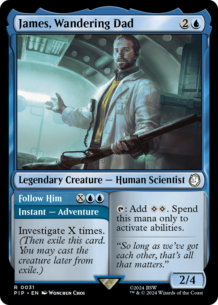James, Wandering Dad // Follow Him (PIP-031) [Fallout] Foil