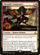 Tilonalli's Summoner (PRE-121S) [Rivals of Ixalan Promos] Foil