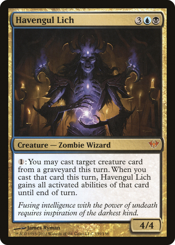 Havengul Lich (DKA-139) [Dark Ascension] Foil