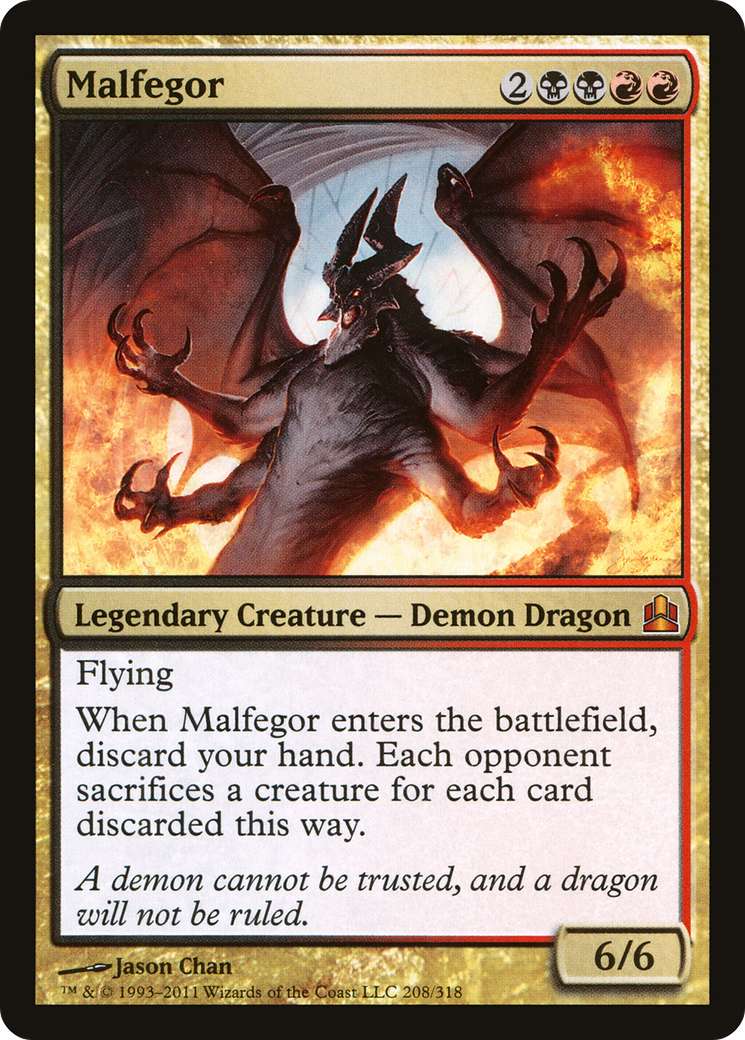 Malfegor (CMD-208) [Commander 2011]