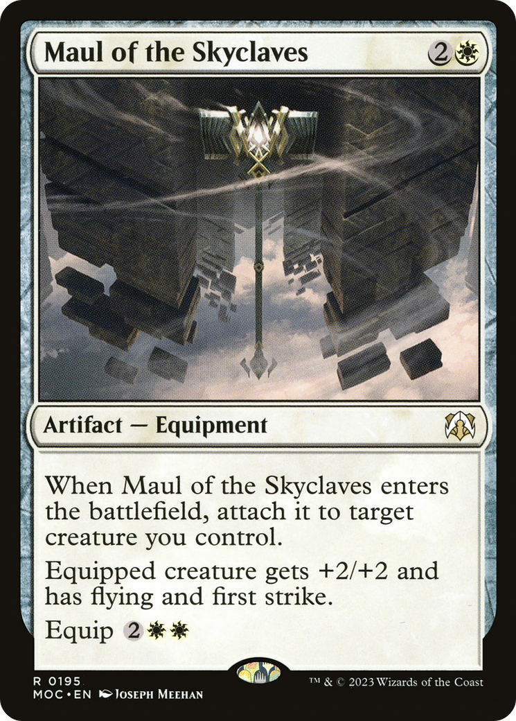 Maul of the Skyclaves (MOC-195) [March of the Machine Commander]