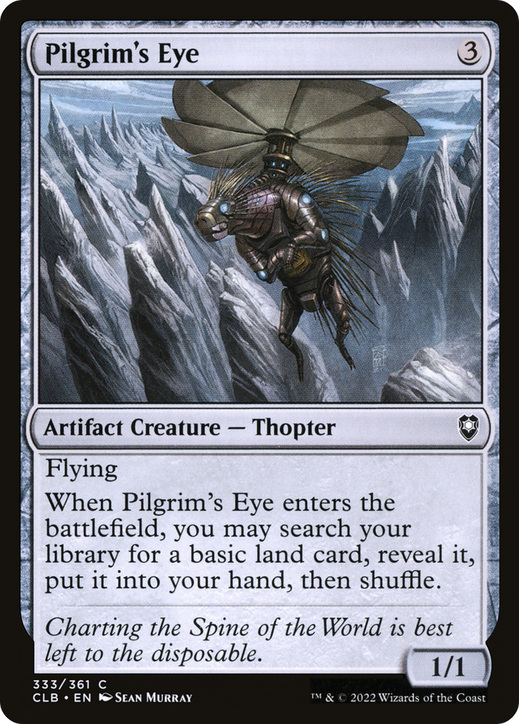 Pilgrim's Eye (CLB-333) [Commander Legends: Battle for Baldur's Gate]