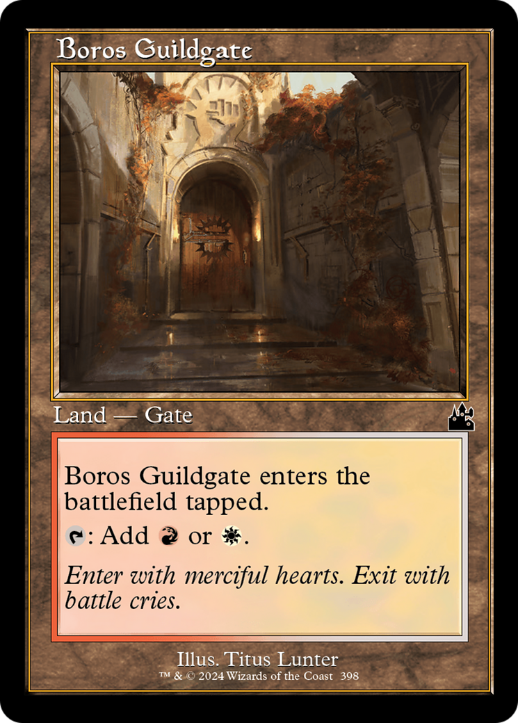 Boros Guildgate (RVR-398) [Ravnica Remastered]