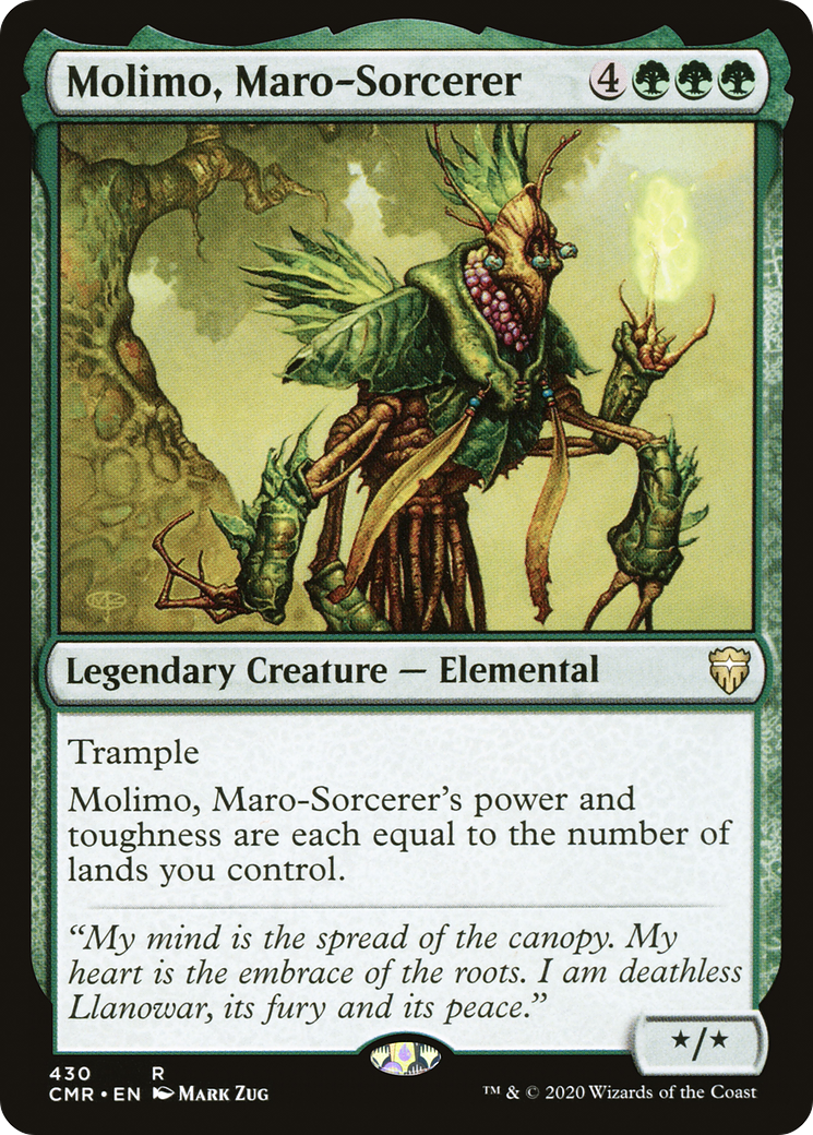 Molimo, Maro-Sorcerer (CMR-430) [Commander Legends]