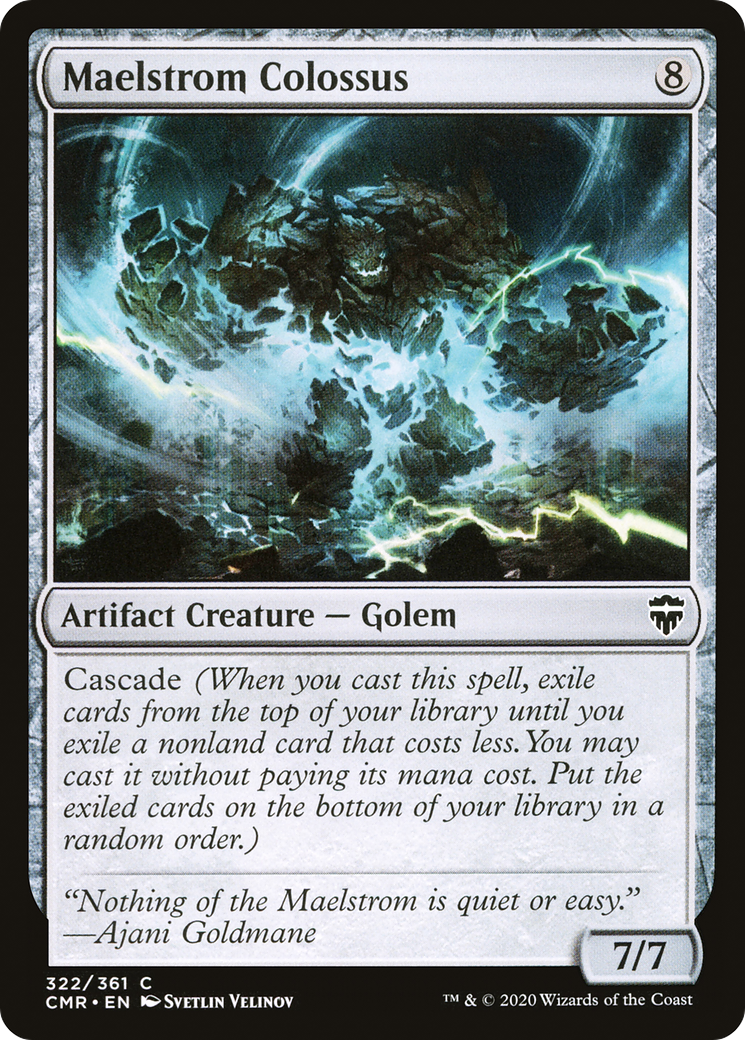Maelstrom Colossus (CMR-322) [Commander Legends] Foil