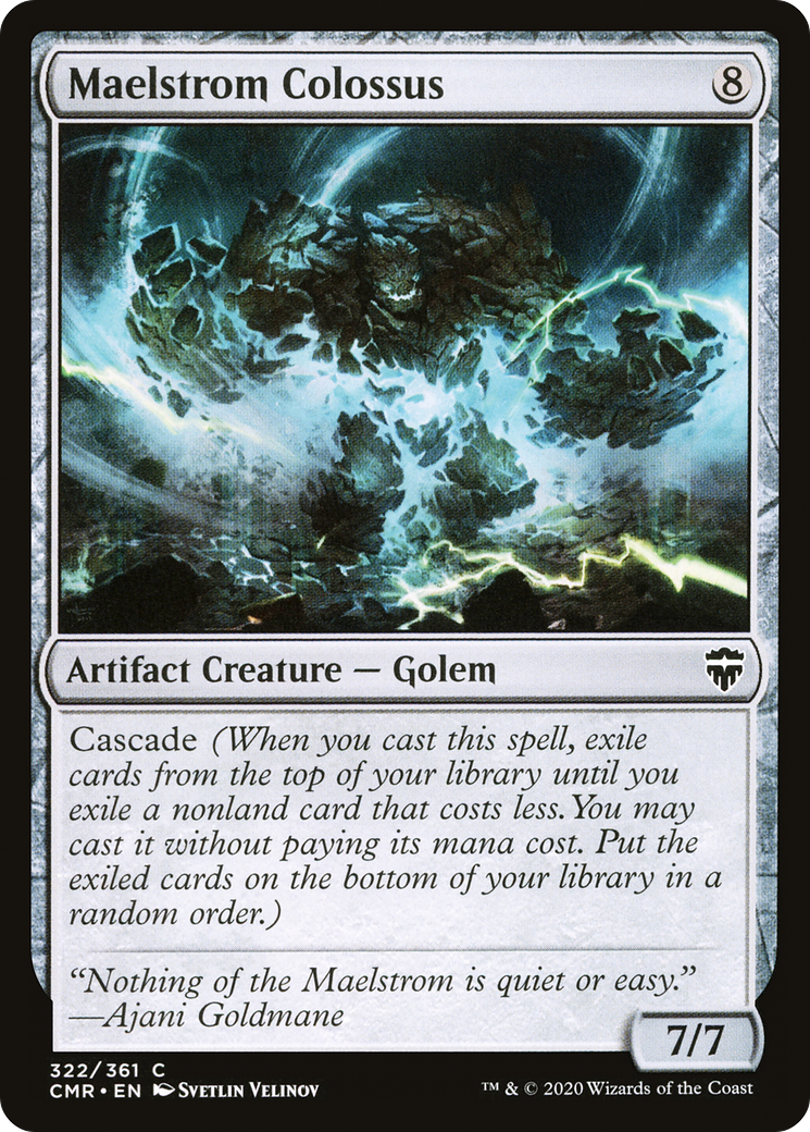 Maelstrom Colossus (CMR-322) [Commander Legends]