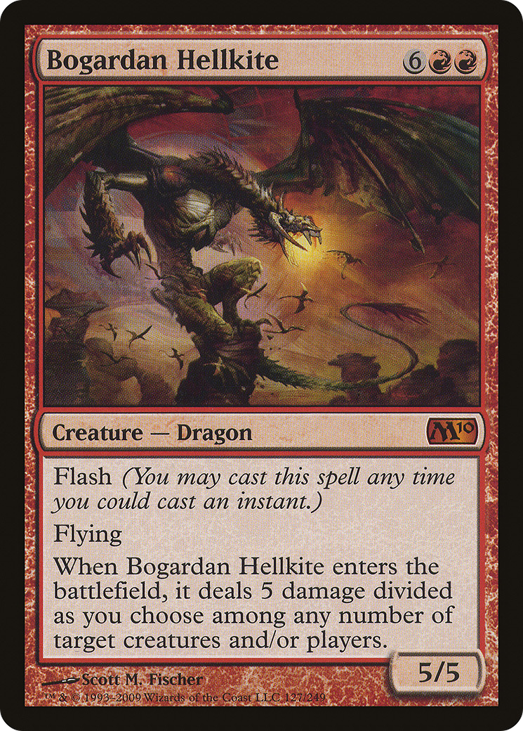 Bogardan Hellkite (M10-127) [Magic 2010]