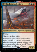Ovika, Enigma Goliath (PPONE-213P) [Phyrexia: All Will Be One Promos]