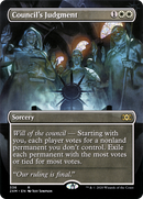 Council's Judgment (2XM-336) [Double Masters] (Borderless) Foil