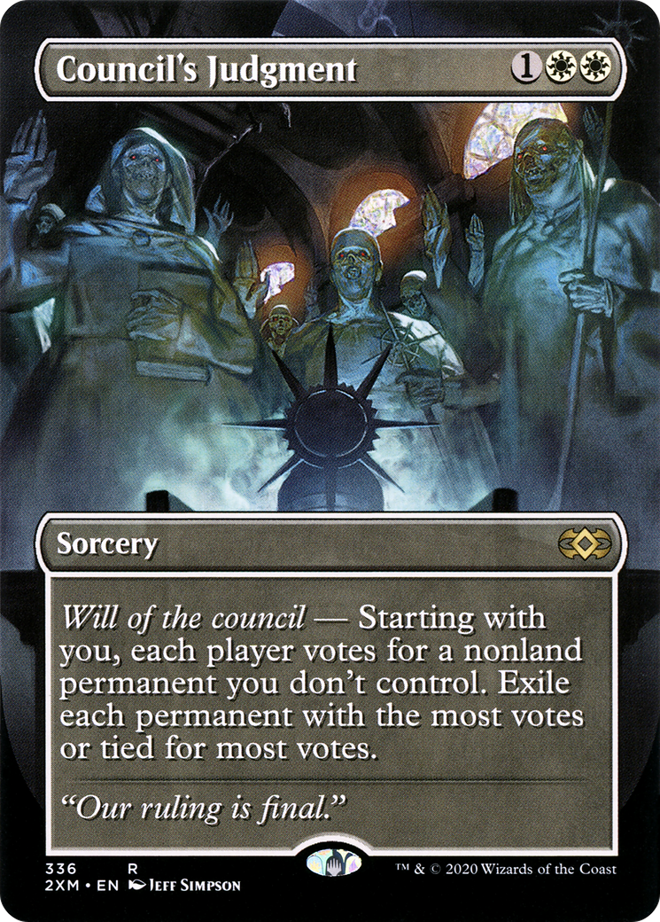 Council's Judgment (Borderless) (2XM-336) (Borderless) [Double Masters]