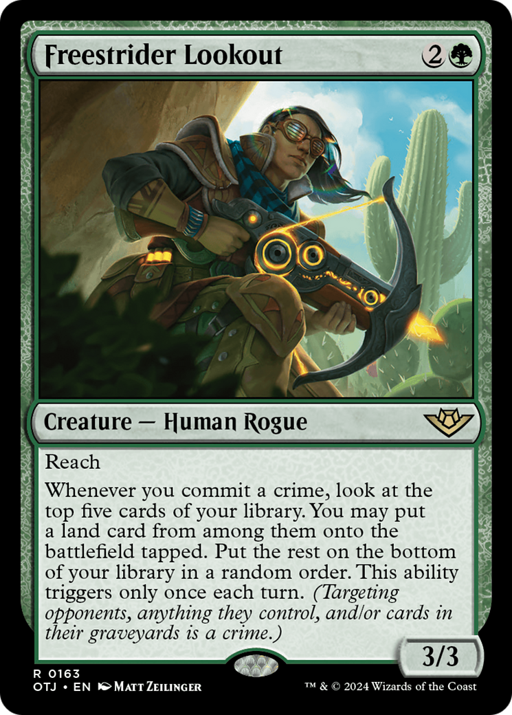 Freestrider Lookout (OTJ-163) [Outlaws of Thunder Junction]