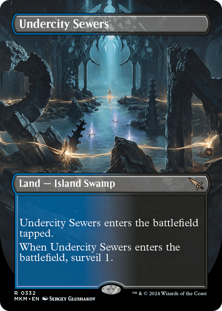 Undercity Sewers (MKM-332) [Murders at Karlov Manor] (Borderless)