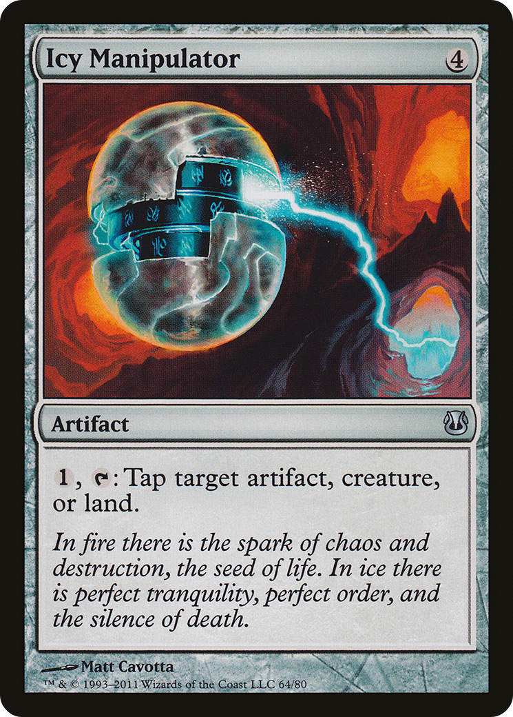 Icy Manipulator (DDH-064) [Duel Decks: Ajani vs. Nicol Bolas]