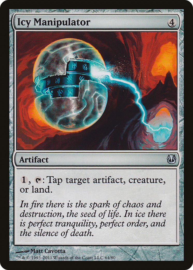 Icy Manipulator (DDH-064) [Duel Decks: Ajani vs. Nicol Bolas]