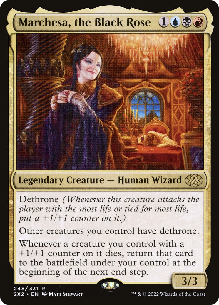 Marchesa, the Black Rose (2X2-248) [Double Masters 2022]