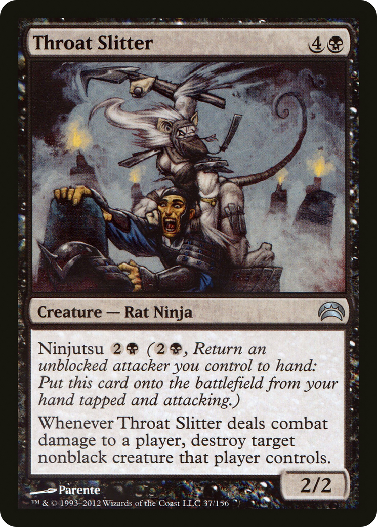 Throat Slitter (PC2-037) [Planechase 2012] Foil