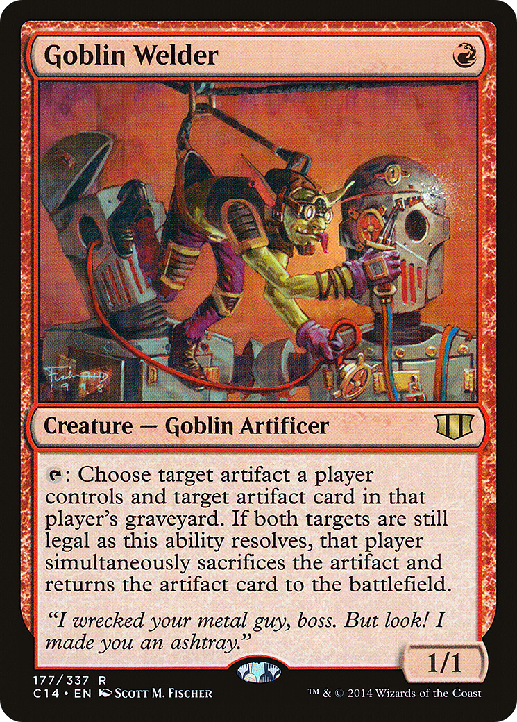 Goblin Welder (C14-177) [Commander 2014]