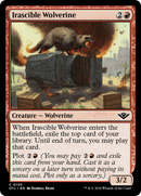 Irascible Wolverine (OTJ-130) [Outlaws of Thunder Junction] Foil