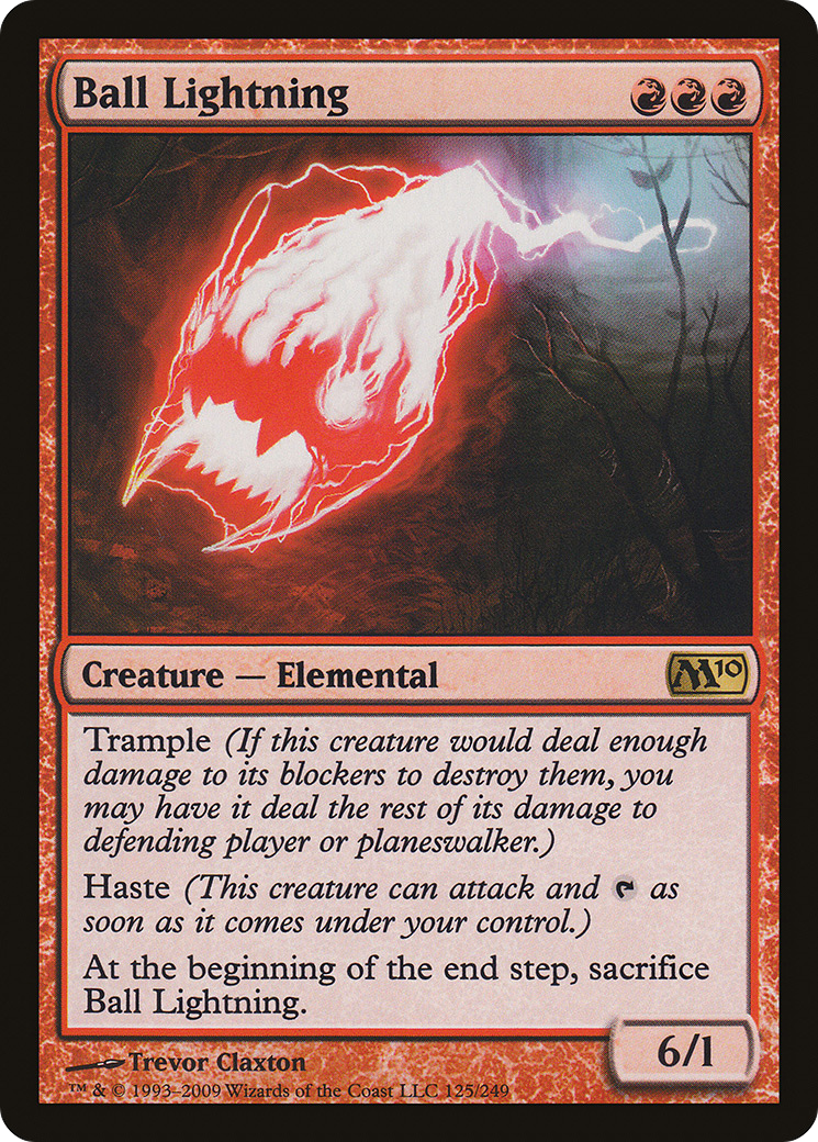 Ball Lightning (M10-125) [Magic 2010]