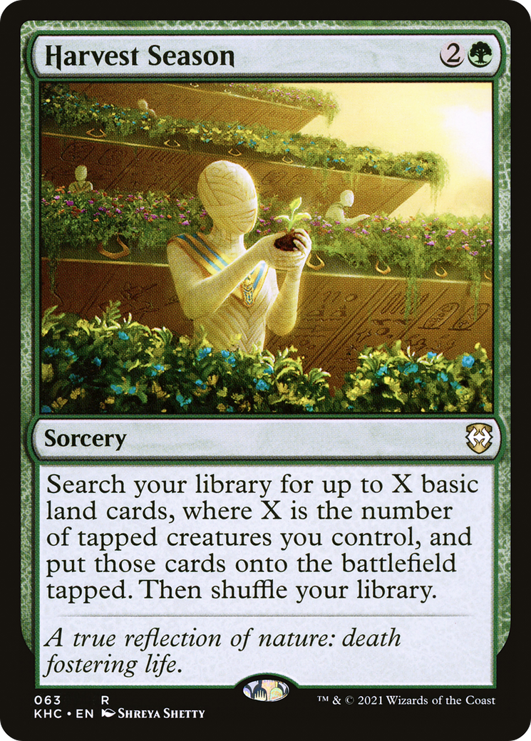 Harvest Season (KHC-063) [Kaldheim Commander]