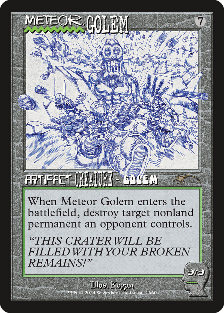 Meteor Golem (SLD-1660) [Secret Lair Drop]