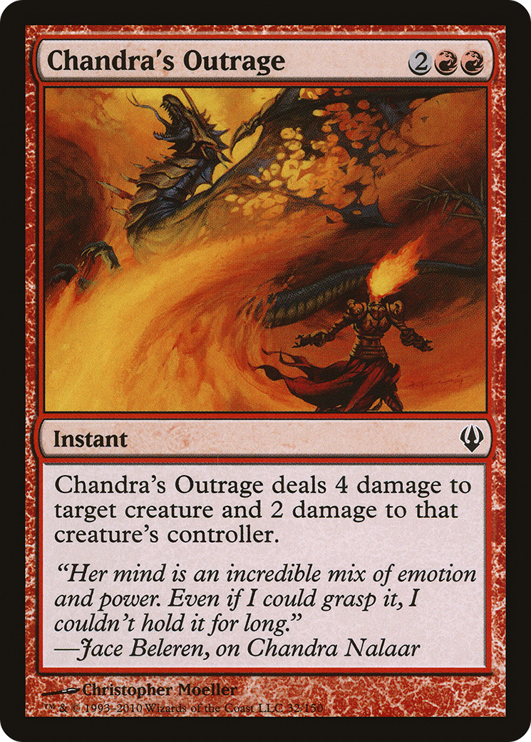 Chandra's Outrage (ARC-032) [Archenemy]