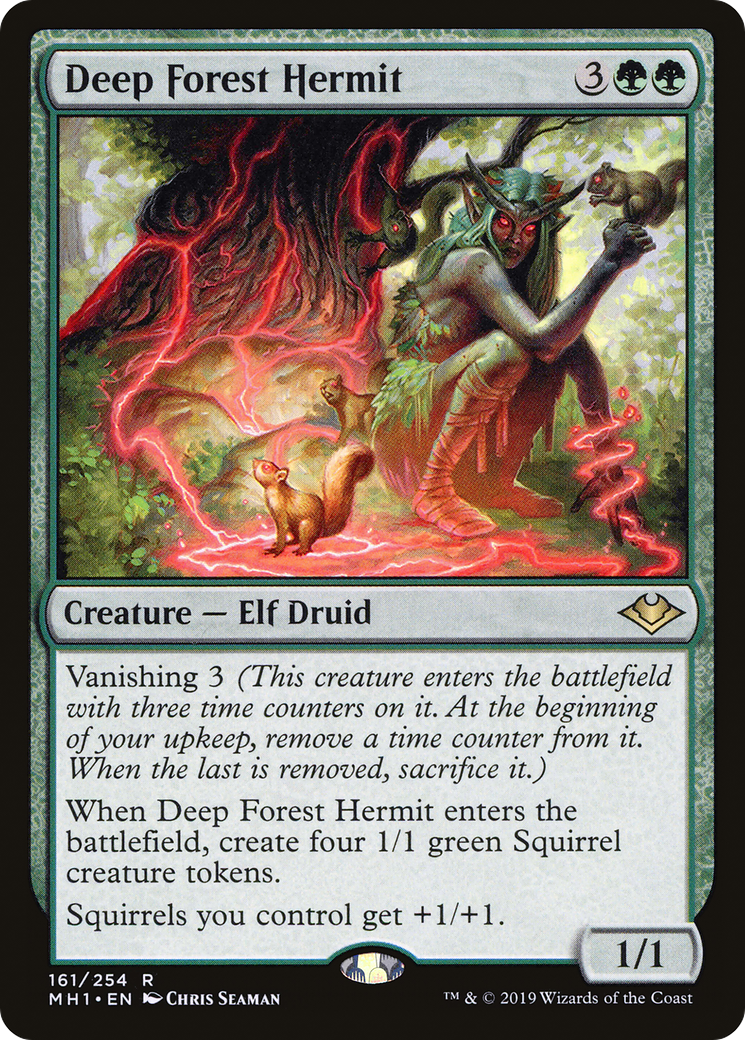 Deep Forest Hermit (MH1-161) [Modern Horizons] Foil