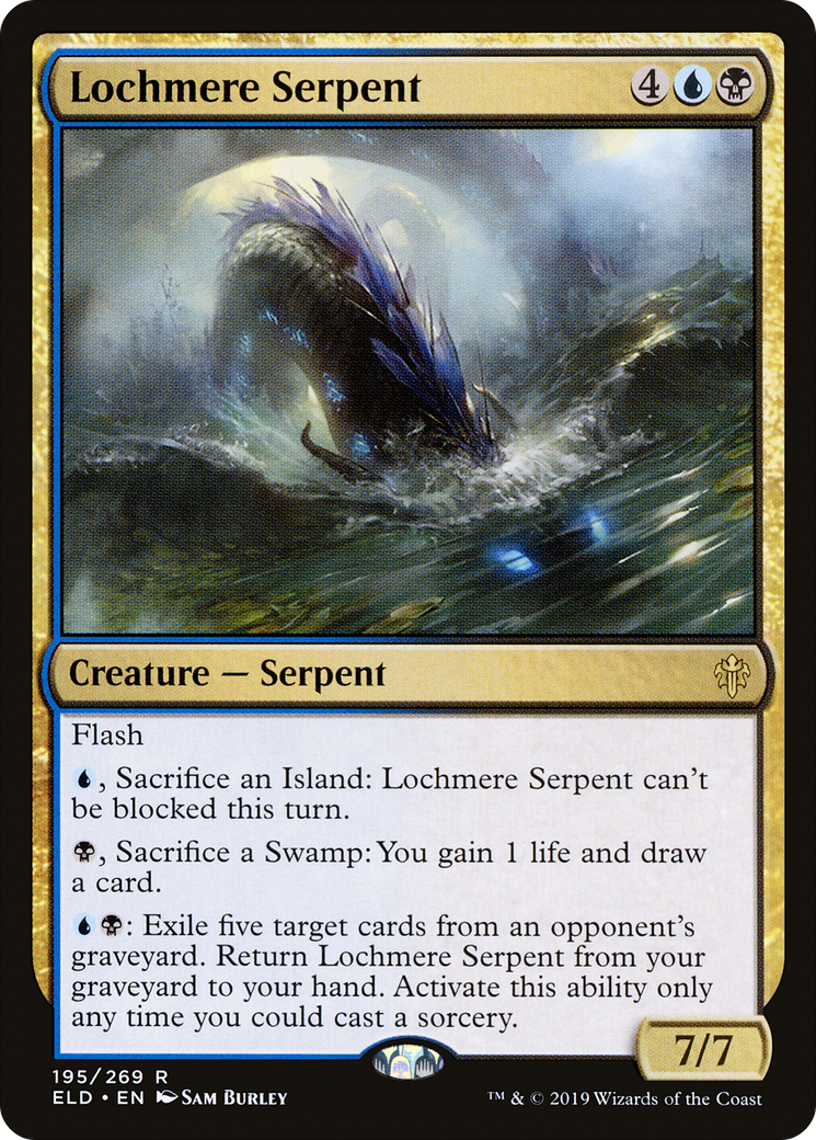 Lochmere Serpent (ELD-195) [Throne of Eldraine]