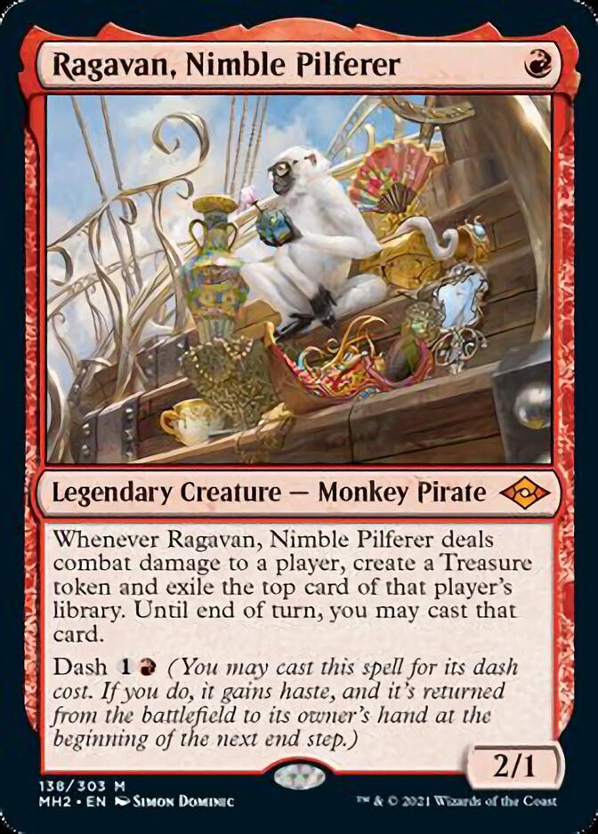 Ragavan, Nimble Pilferer (MH2-138) [Modern Horizons 2]