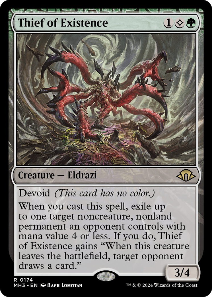Thief of Existence (MH3-174) [Modern Horizons 3]: (devoid) Foil