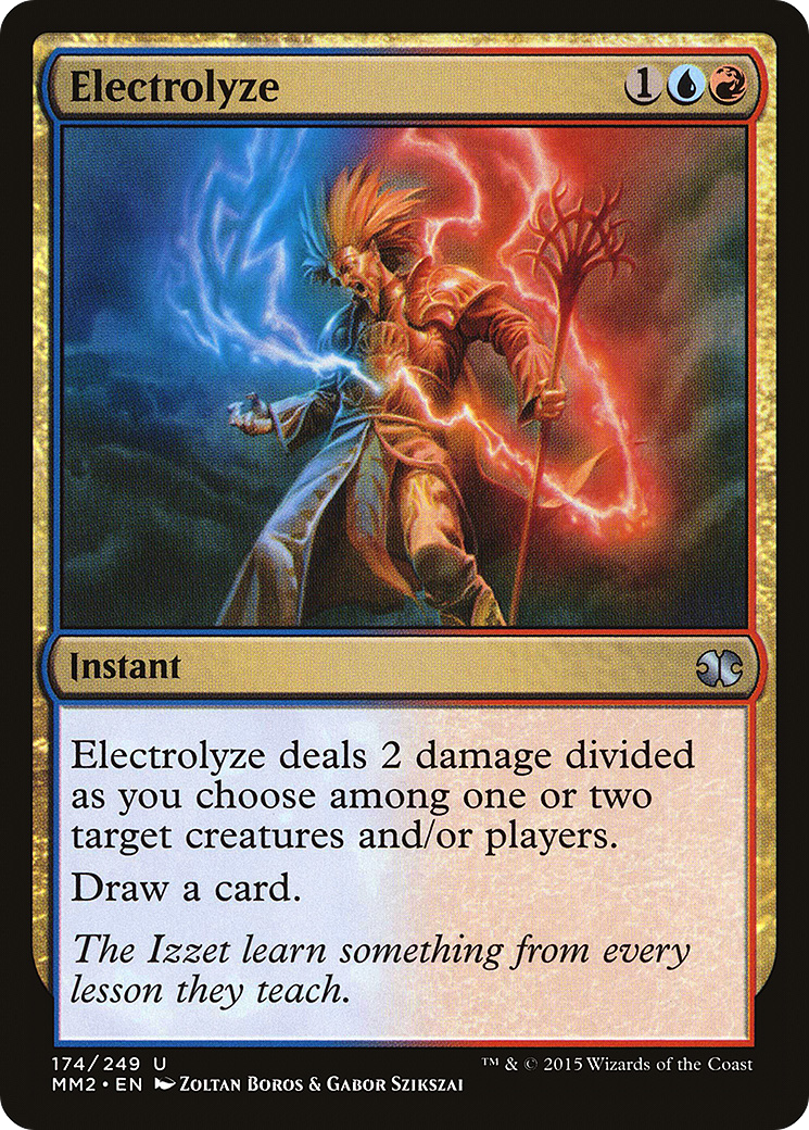 Electrolyze (MM2-174) [Modern Masters 2015]