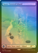 Snow-Covered Island (SLD-1474★) [Secret Lair Drop]: (Full Art) Foil