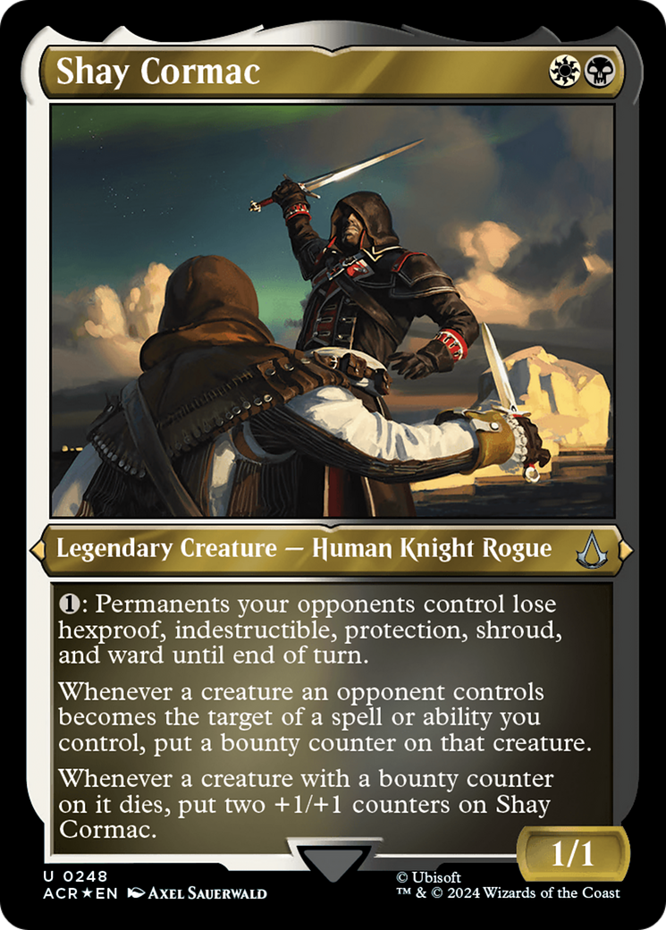 Shay Cormac (ACR-248) [Assassin's Creed] Etched Foil