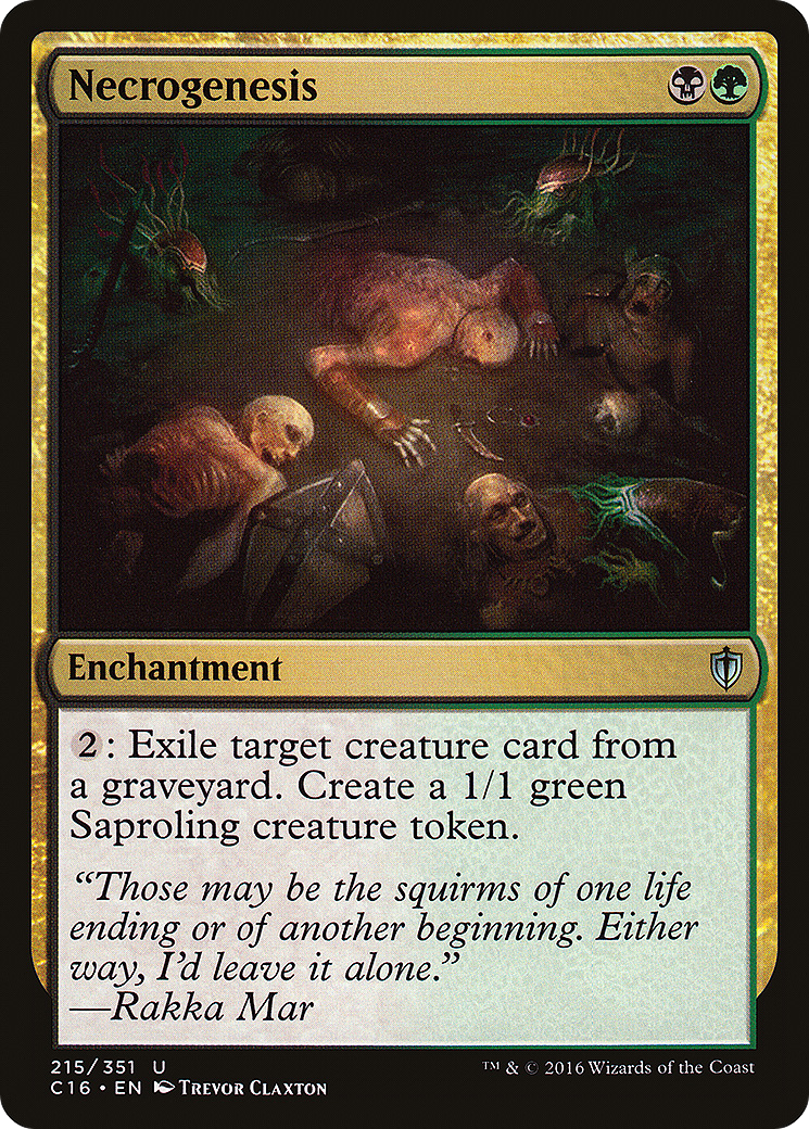 Necrogenesis (C16-215) [Commander 2016]