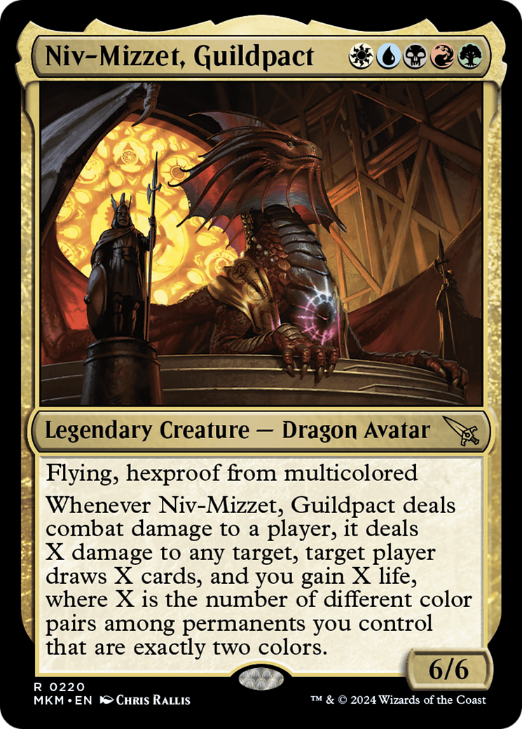 Niv-Mizzet, Guildpact (MKM-220) [Murders at Karlov Manor]