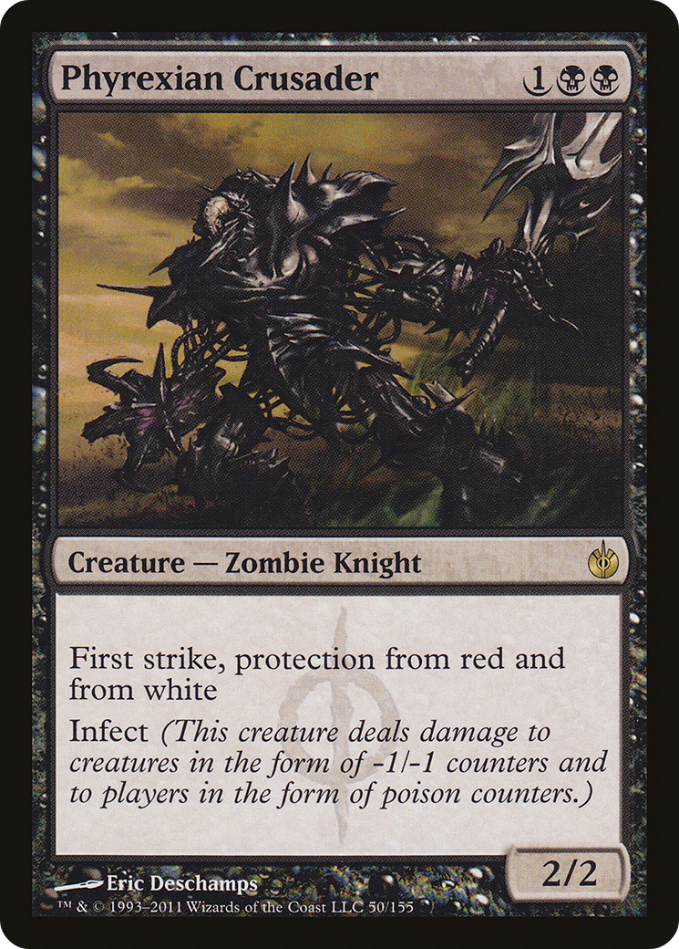 Phyrexian Crusader (MBS-050) [Mirrodin Besieged] Foil