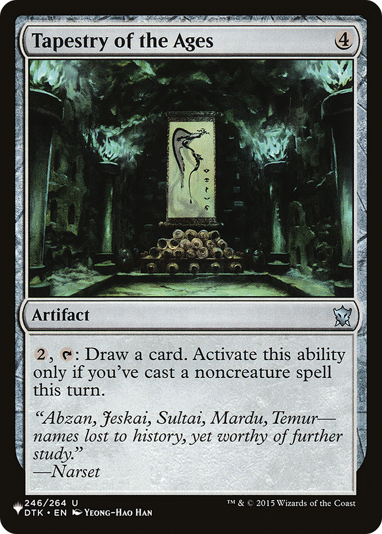 Tapestry of the Ages (LIST-DTK-246) [The List]