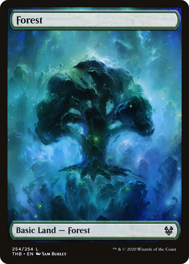 Forest (THB-254) [Theros Beyond Death] Foil