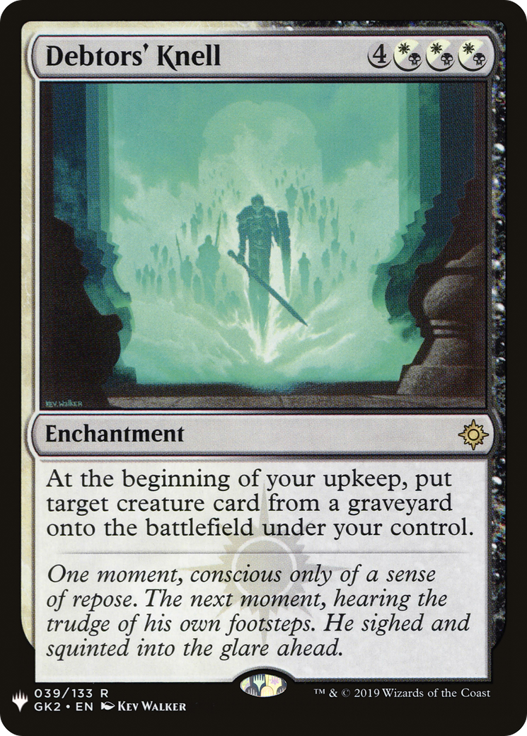 Debtors' Knell (LIST-GK2-39) [The List]